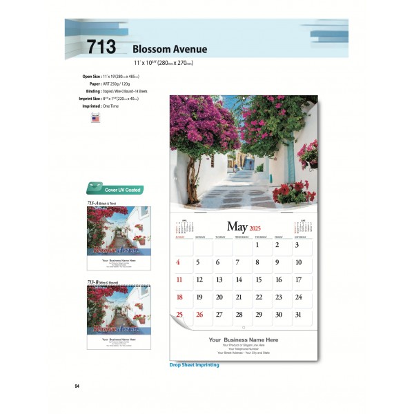 25-SJBW-713 Blossom Avenue (US 전용)