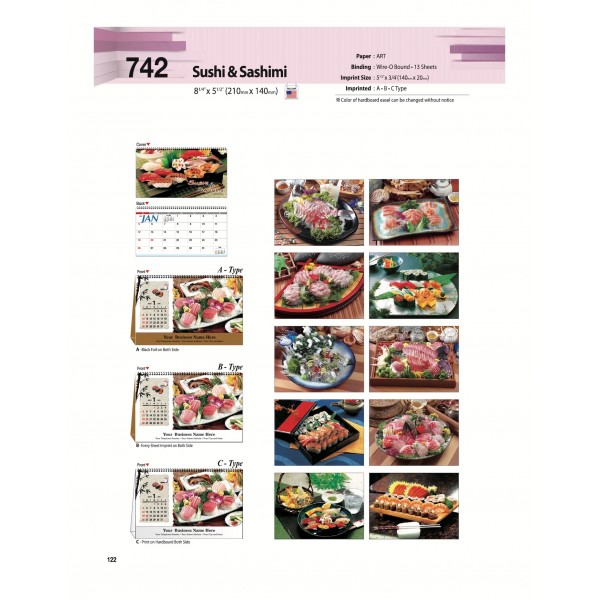 25-SJBT-742 Sushi & Sashimi (US 전용)