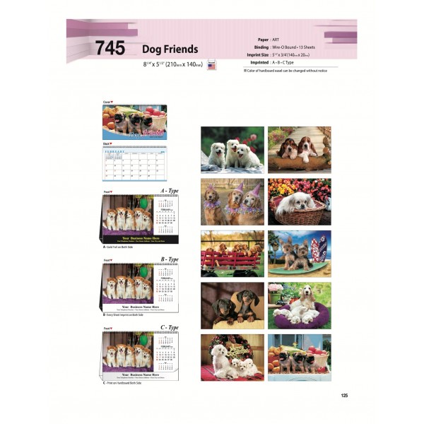 25-SJBT-745 Dog Friends (US 전용)